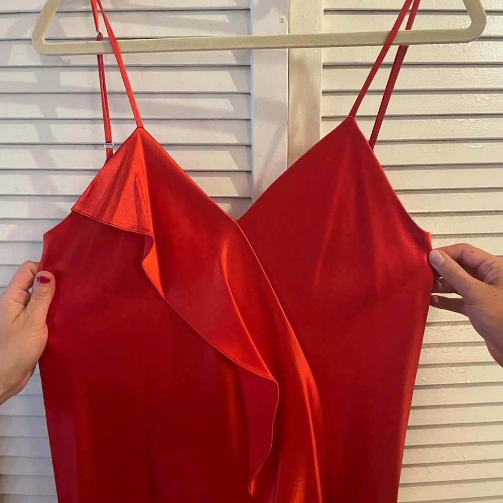 Mestiza Red Midi Dress - Picture 3 of 6